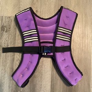 Weighted training workout vest